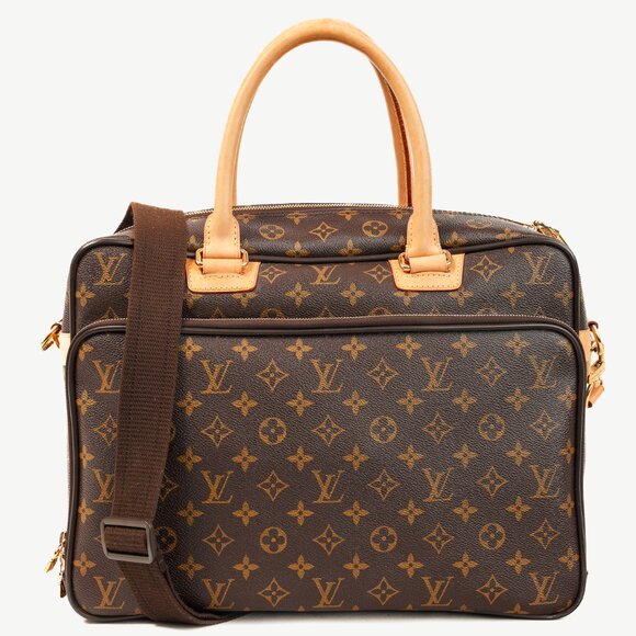 Louis Vuitton Icare Brown Monogram Canvas Messenger Bag - Picture 1 of 14